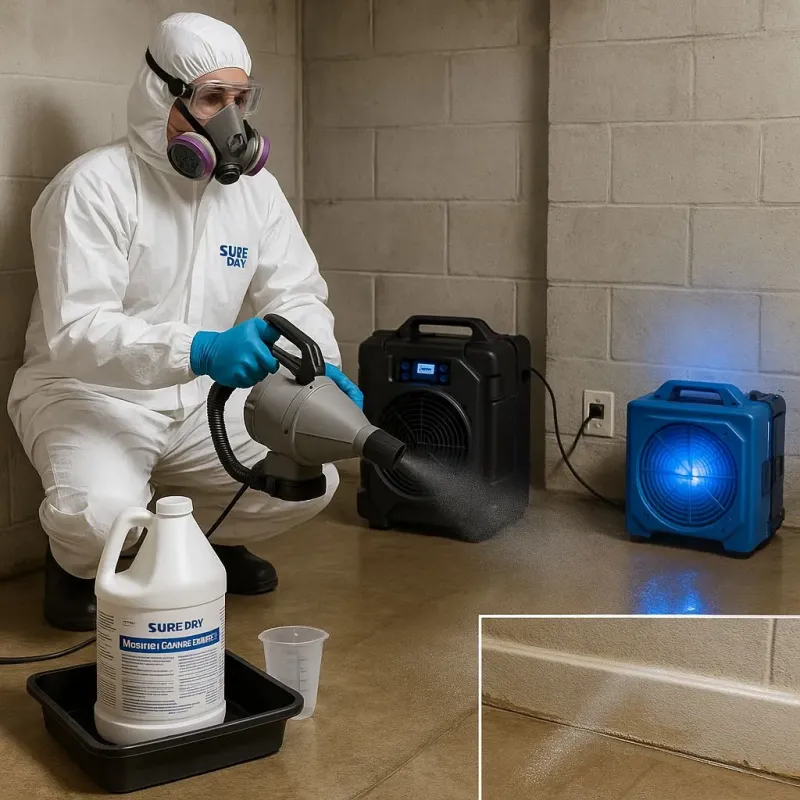 Sanitization and Odor Removal process in Clark County, IL